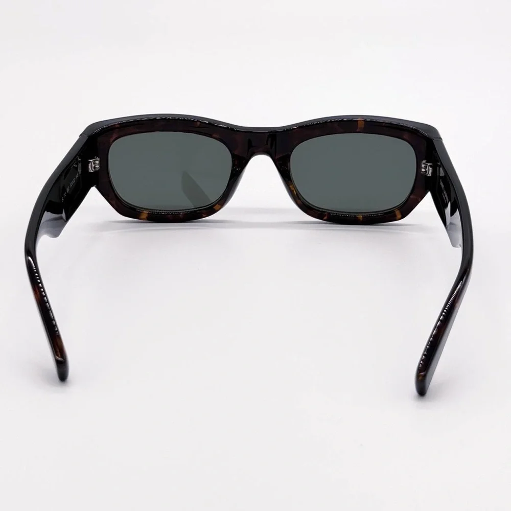 NEW SAINT LAURENT SL 713 002 SQUARE HAVANA GREY WOMEN SL713 002 SUNGLASSES - Picture 5 of 10